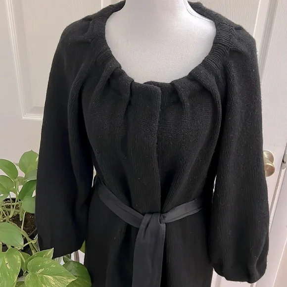 VINCE Cashmere Woman's Alpaca/Wool blend mini dress/ sweater - Size Med - Picture 2 of 10